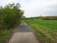 Radweg ausgebessert