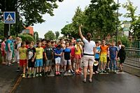 Sponsorenlauf der Grundschule