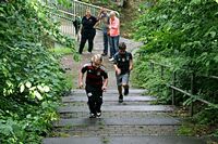 Sponsorenlauf der Grundschule