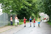 Sponsorenlauf der Grundschule