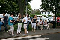 Sponsorenlauf der Grundschule