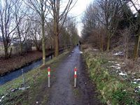 Radweg am Neffelbach