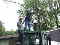 Maibaum der Schützen 2002