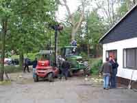 Maibaum der Schützen 2002